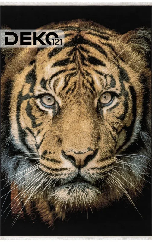 DEKO121 52 Tiger Pictorial Carpet