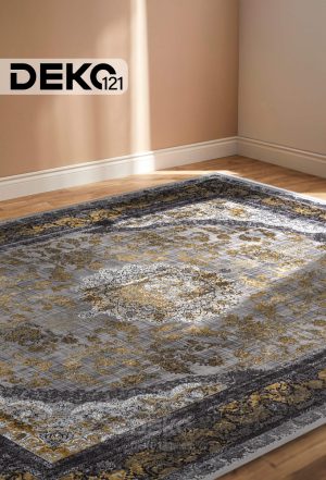 Isfahan Vintage Gold black Carpet